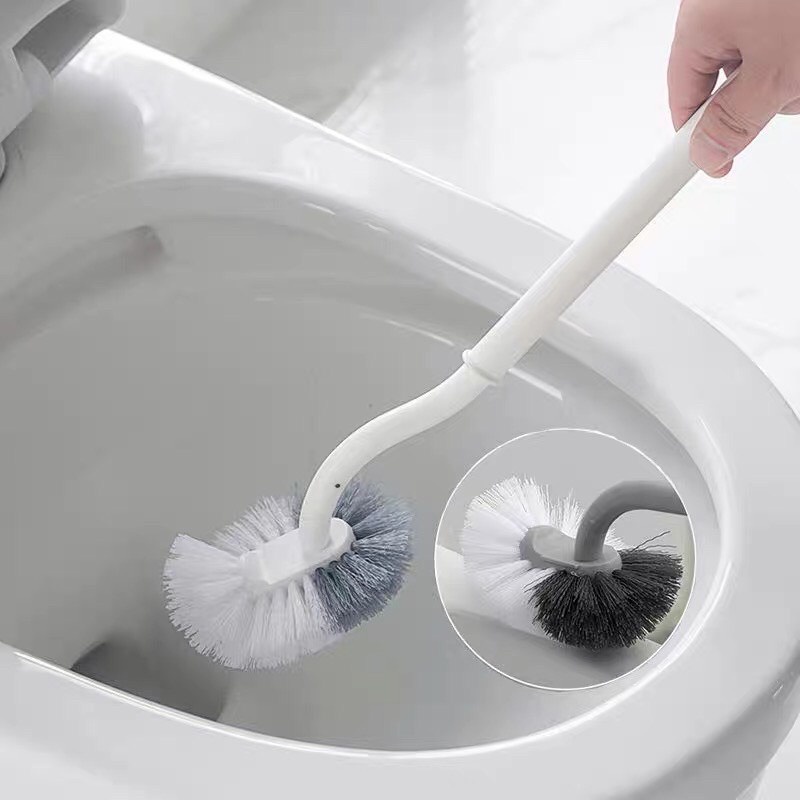 Bàn Chải Cọ Toilet Cán Dài - Chổi Chà Rửa Bồn Cầu Nhà Vệ sinh Bền Đẹp Mềm Mại