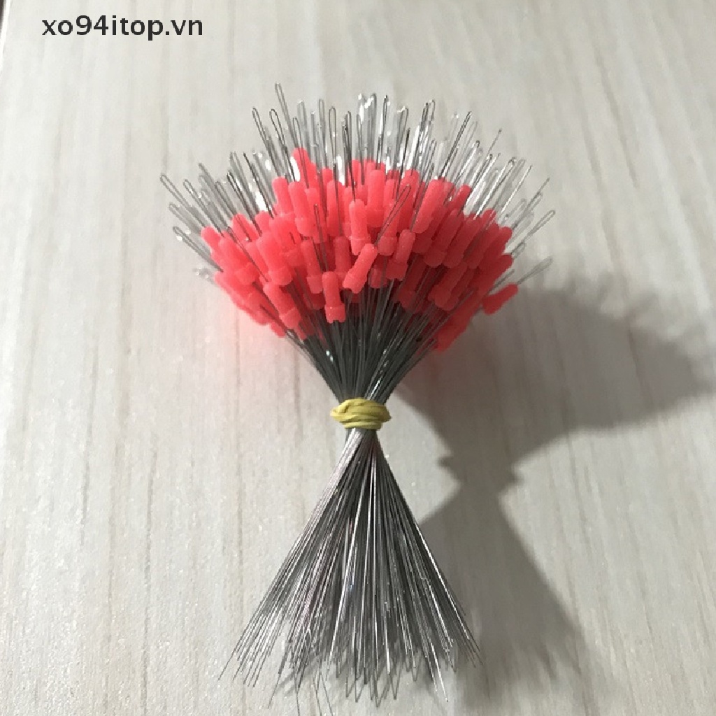 Xoitop Set 300 Nút Chặn Phao Câu Cá Bằng Cao Su Hình Trụ Tiện Dụng