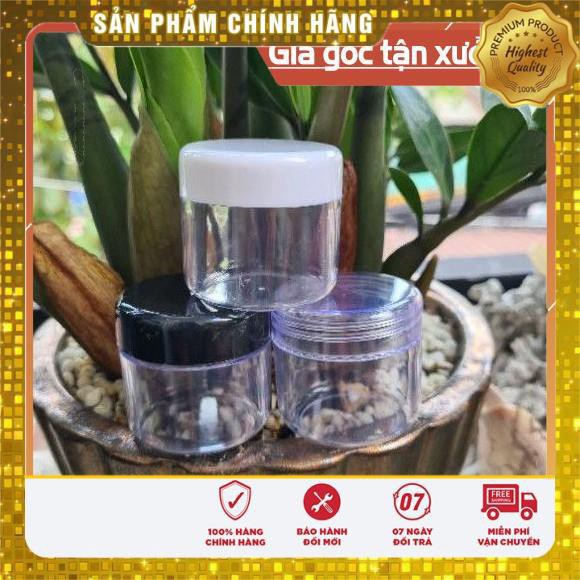 Hủ Đựng Kem ❤ TRÙM SỈ ❤ [100c] Hũ nhựa trong 30g chiết kem, phụ kiện du lịch