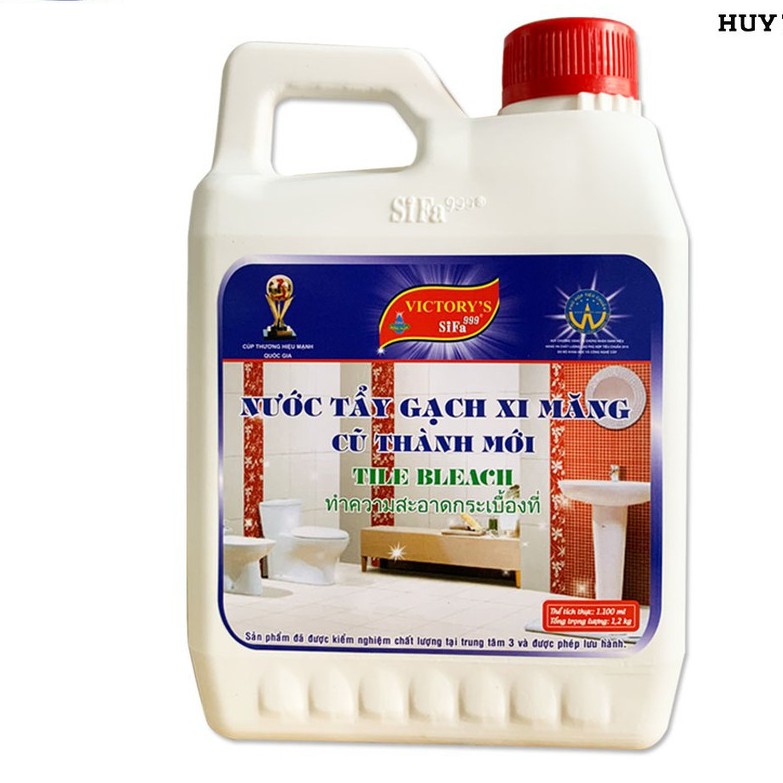 Nước lau gạch cũ thành mới cao cấp Victory's Sifa 1kg - cam kết chính hãng