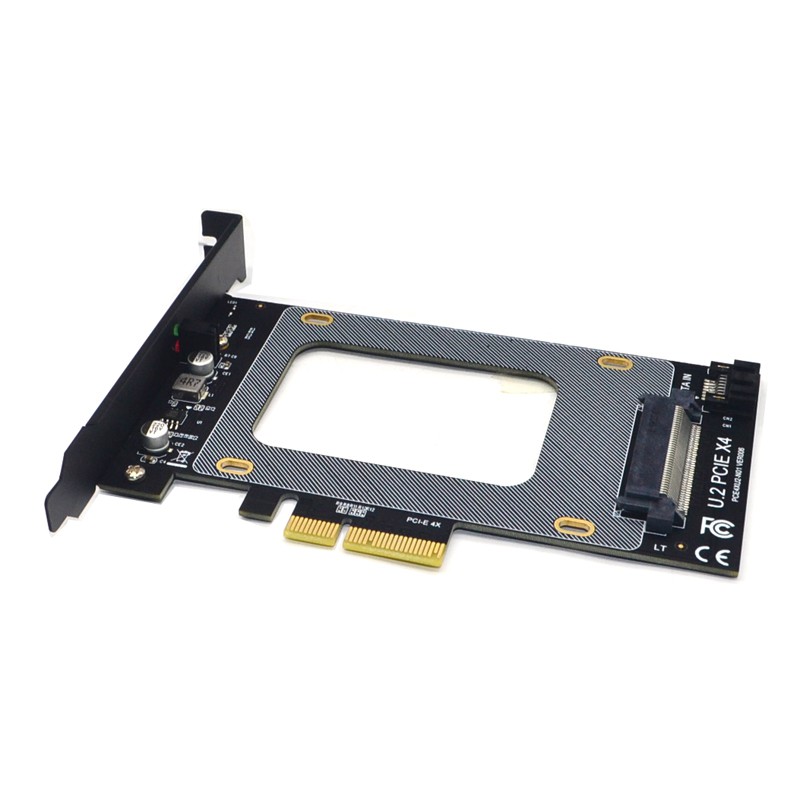 Card Chuyển Đổi Pci-E 3.0 4x X16 Sang U.2 Sff-8639 Thẻ