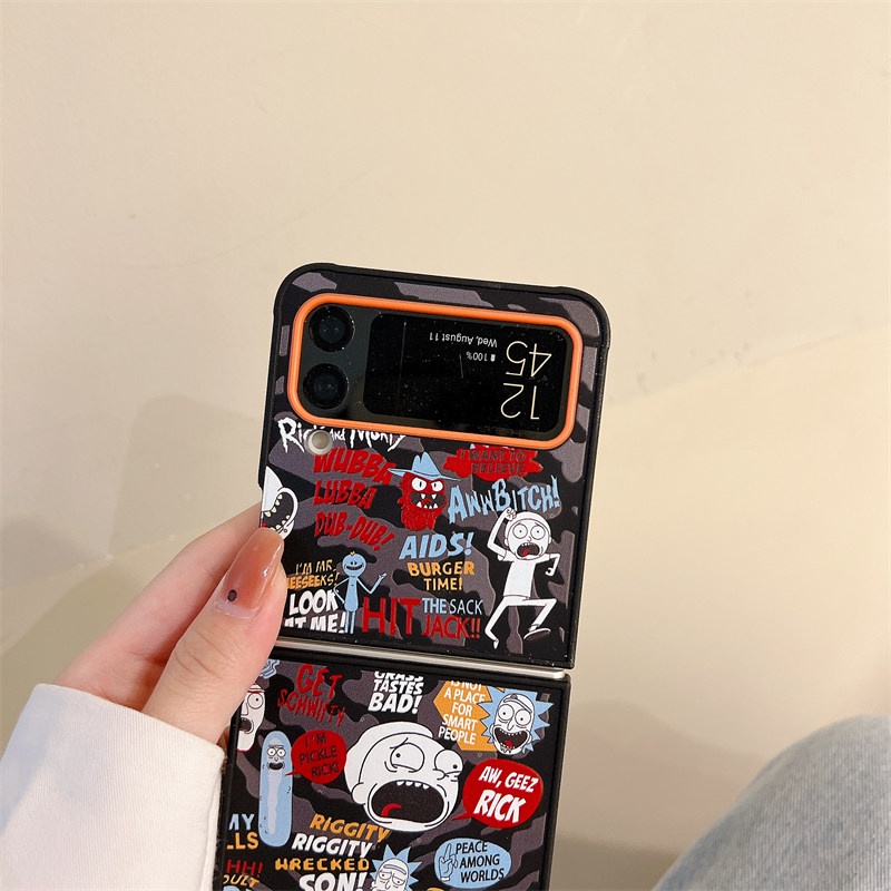 Ốp Điện Thoại Mềm Chống Sốc Cho Samsung Galaxy Z Flip 4 3 5G Z Flip3 Flip4