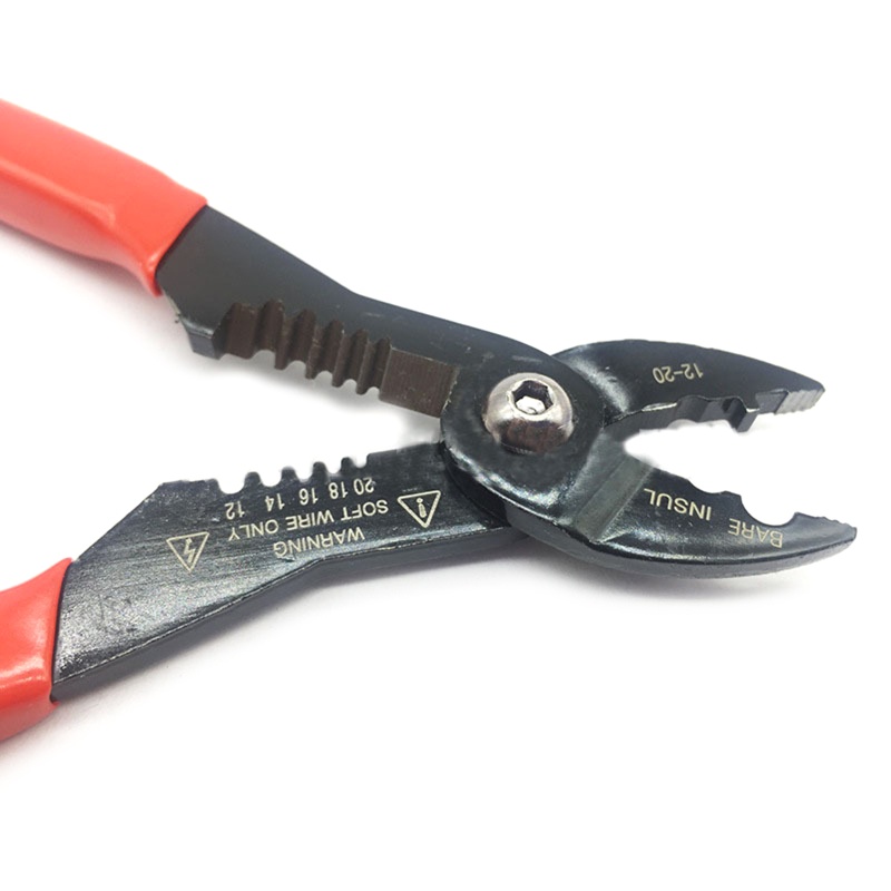 Kìm Tuốt Dây Điện Cách Nhiệt Không Trượt Kèm Tay Cầm Chống Trượt