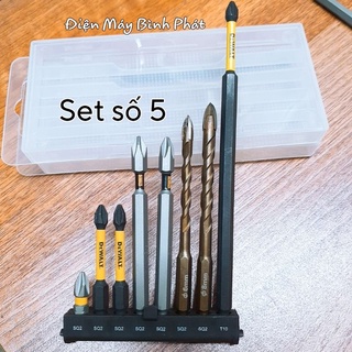 Bộ Mũi Vít Combo Dewalt - Bosch Nhập Mỹ