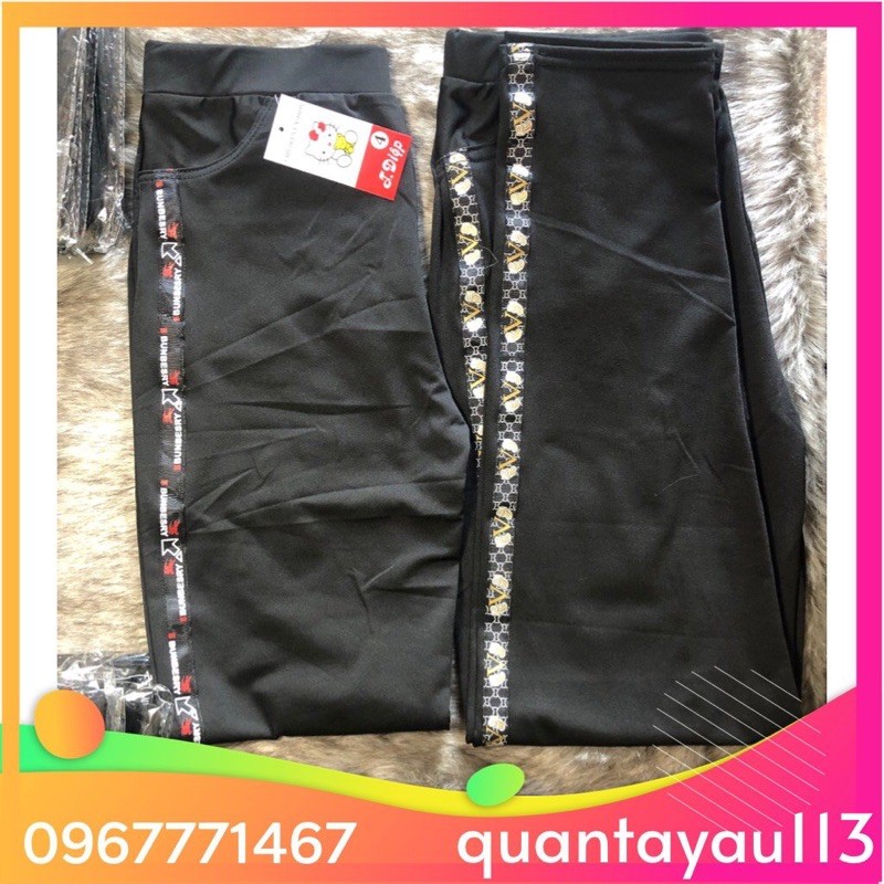 Quần legging Nữ chất cotton co dãn 4 chiều, thiết kế Dài từ 40 đến 70kg