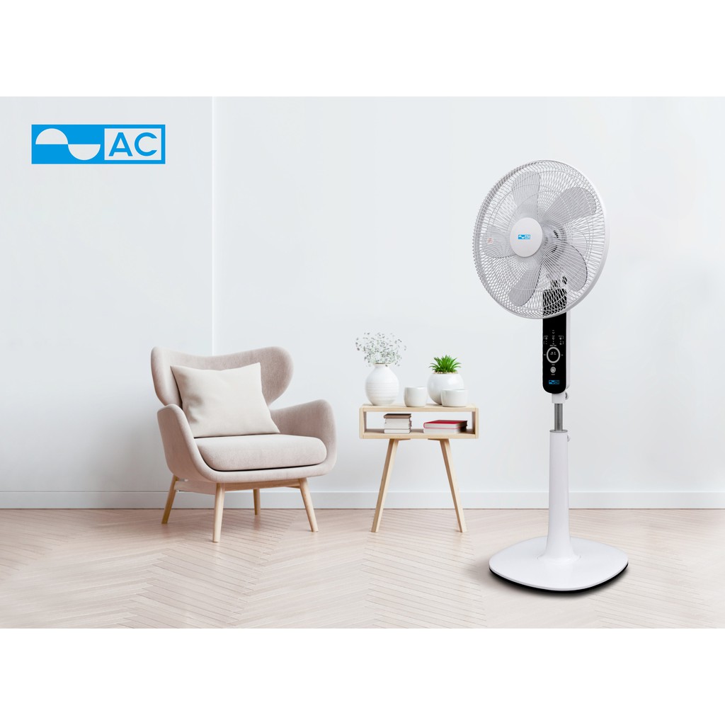 [Mã KTGSEL giảm 10% đơn từ 1TR] Quạt đứng AC ASF02A165 Made in Thailand, công suất 55W, remote điều khiển