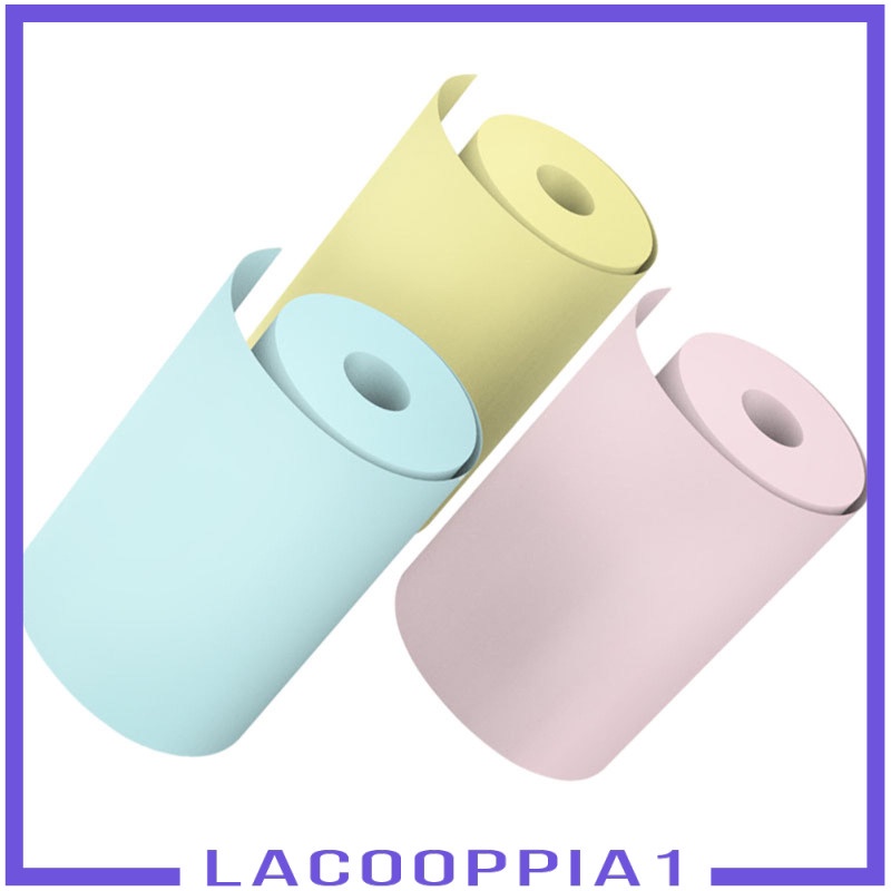 [LACOOPPIA1] 2.17x1.18in Colorful Thermal Printer Paper for Paperang P1 P2