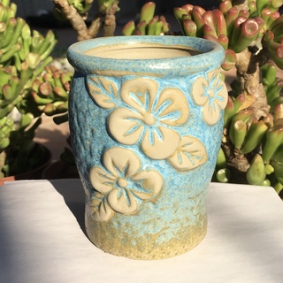 Chậu gốm trồng cây cảnh 🌺 vintage 🌺 3 hoa