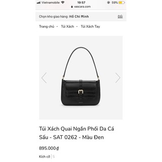 Thanh lý pass túi cầm tay hoặc đeo chéo da thật phối vascara