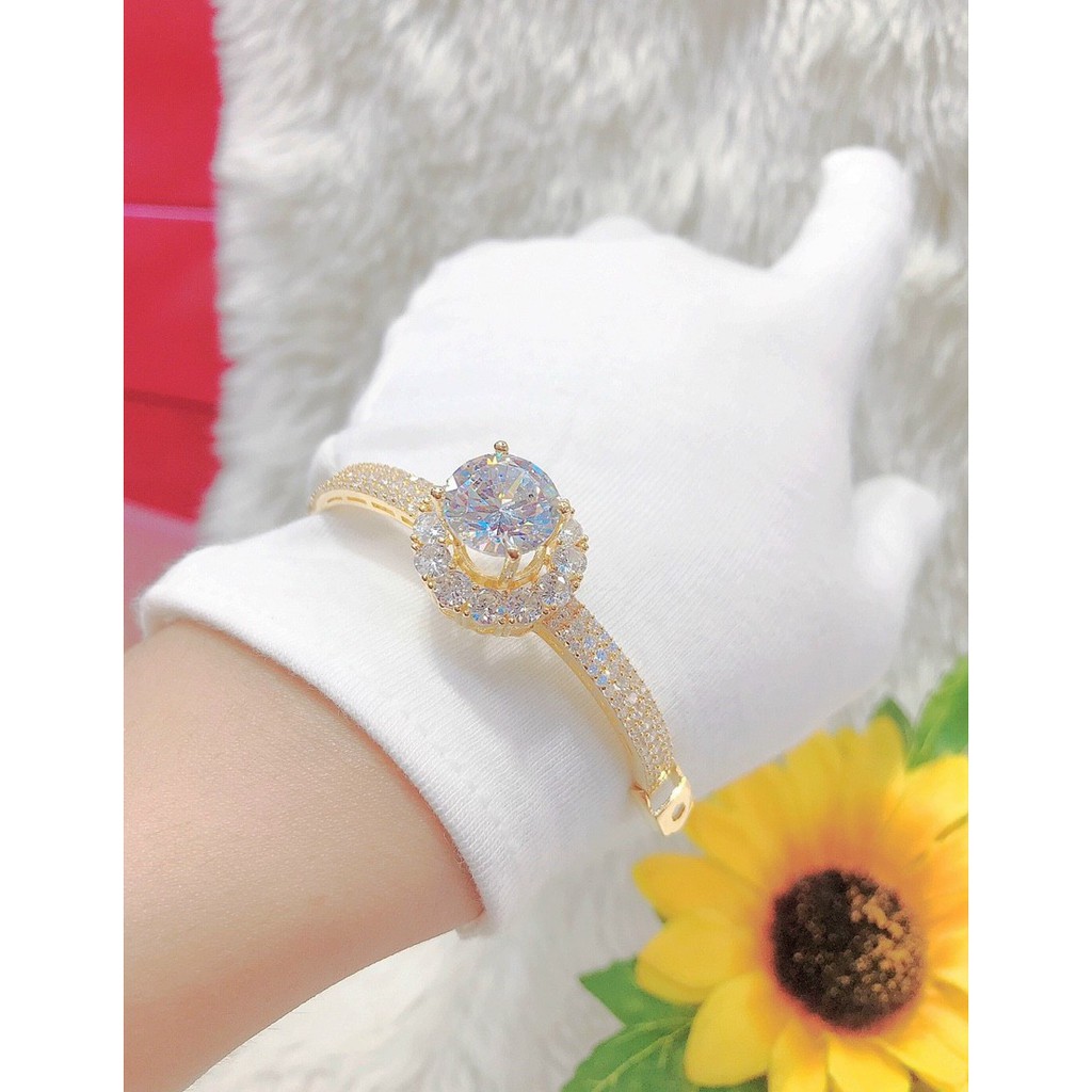 Vòng Tay Nữ Mạ Vàng 18K Mẫu 085180321 - Mang Đi Chơi, Đi Tiệc Rất Đẹp - Mang Đi chơi, đi tiệc cực sang