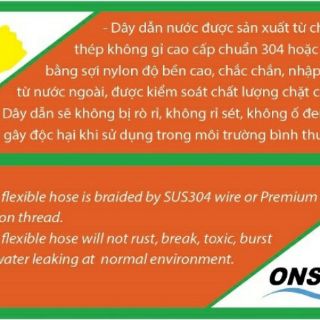 Dây cấp nước Onspa