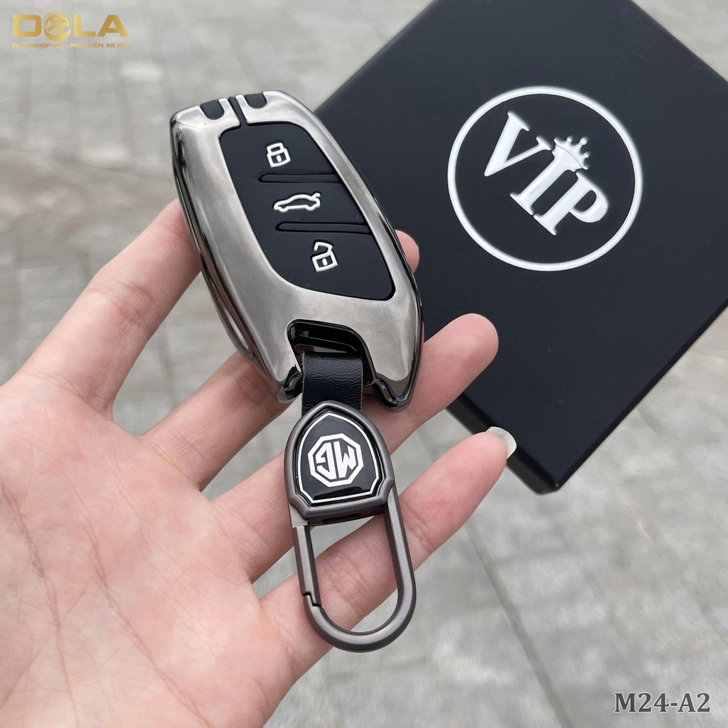 Vỏ ốp khoá xe hơi - Bọc chìa smartkey ô tô MG HS, ZS -phukienxehoi.6