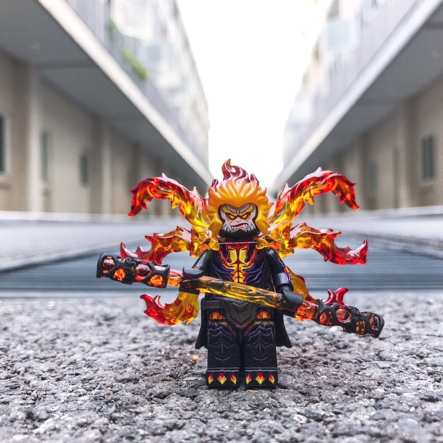 Lego custom Tôn Ngộ Không & Black Evil Horse    wukong limited ❤️❤️