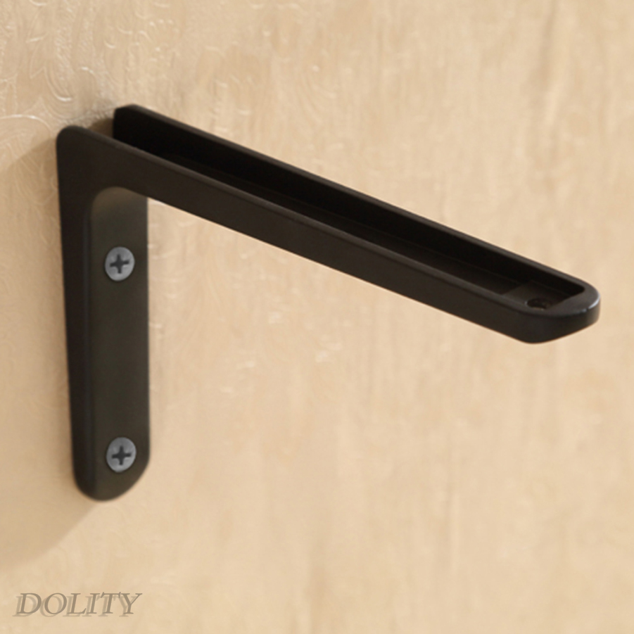 [DOLITY]Heavy Duty Shelf Bracket Hanging Shelve L Shaped Supporter 10x15cm