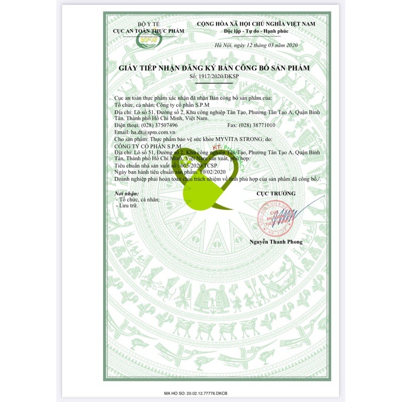 Sủi MyVita Strong - Bổ sung kẽm, vitamin B C, bồi bổ sức khỏe, nâng cao sức đề kháng - 20 viên | Thế Giới Skin Care