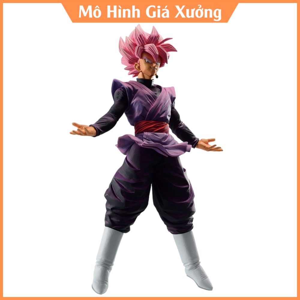 Mô hình Dragon Ball SonGoku Black super saiyan rose kiêu ngạo cao 25cm - figure mô hình 7 viên ngọc rông