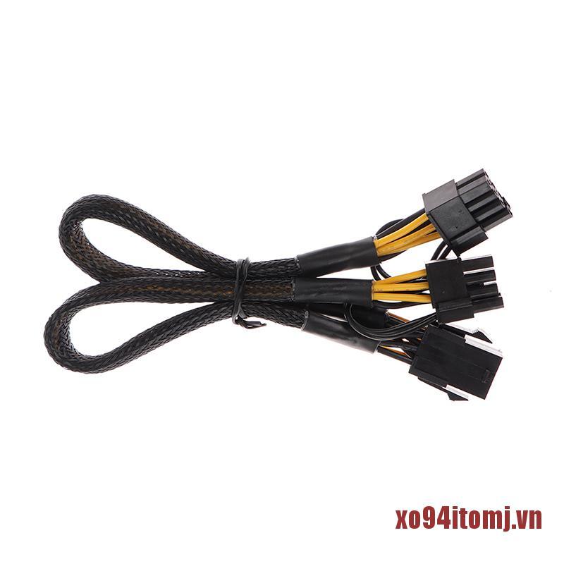 Card Đồ Họa Xmj Pci-E 6pin Female Sang 8pin (6 + 2) | BigBuy360 - bigbuy360.vn
