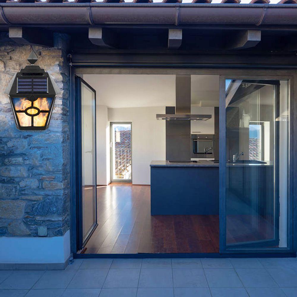 FOREVER Đèn Led Gắn Hàng Rào Sân Vườn Sử Dụng Năng Lượng Mặt Trời Chống Thấm Nước