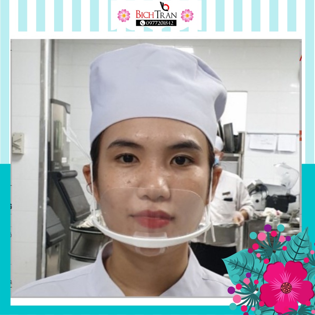 Khẩu Trang Nhựa Dùng Trong Phun Xăm, Spa, Ngành Thực Phẩm, Yê Tế -1 Hộp 10 chiếc