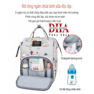 Ba lo bỉm sữa cao cấp cho mẹ và bé