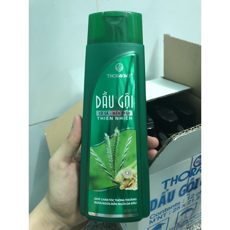 Dầu gội Củ Sả - Mần Trầu Thorakao 400ml