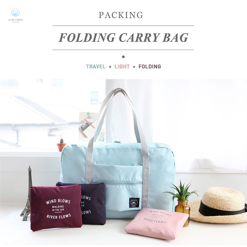 Packable Travel Duffel Bag Foldable Waterproof Carry Storage Luggage Tote