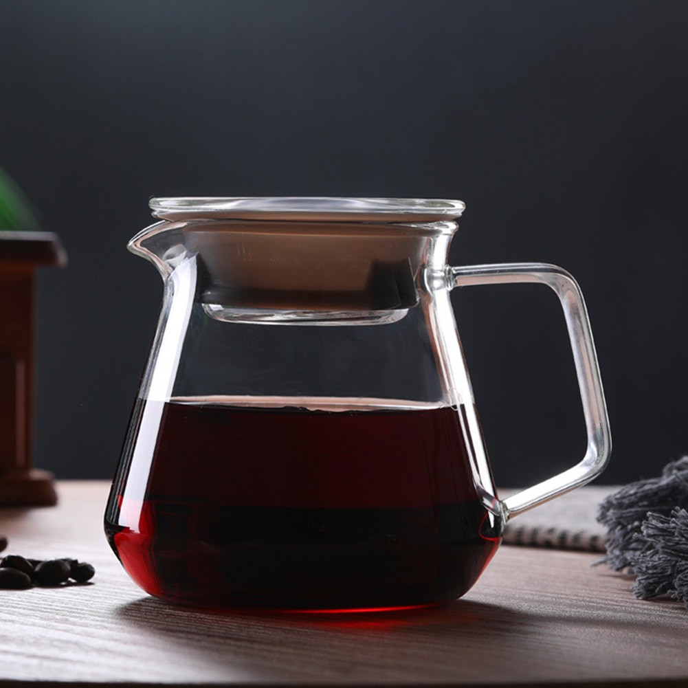 Dụng cụ pha cà phê bằng thủy tinh