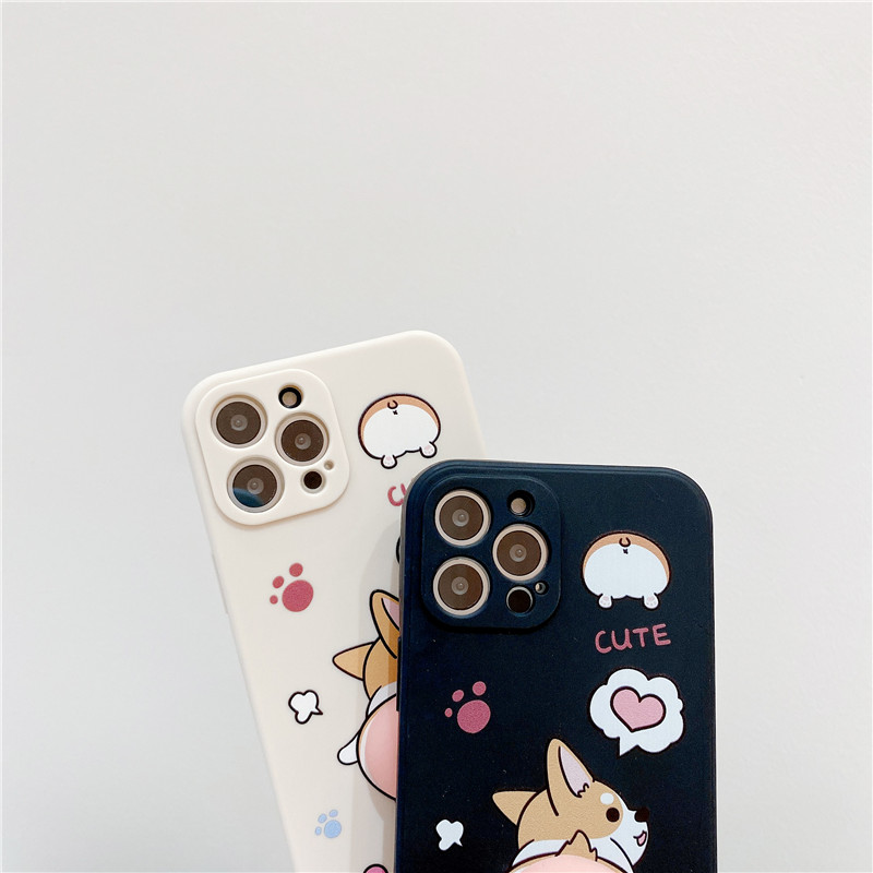 Ốp Điện Thoại Suntaiho Cho Iphone 11 Pro Max 12 Mini Pro Max 7 8+ X XS XR XS MAX Bằng Silicon Mềm Hình Corgi Dễ Thương | BigBuy360 - bigbuy360.vn