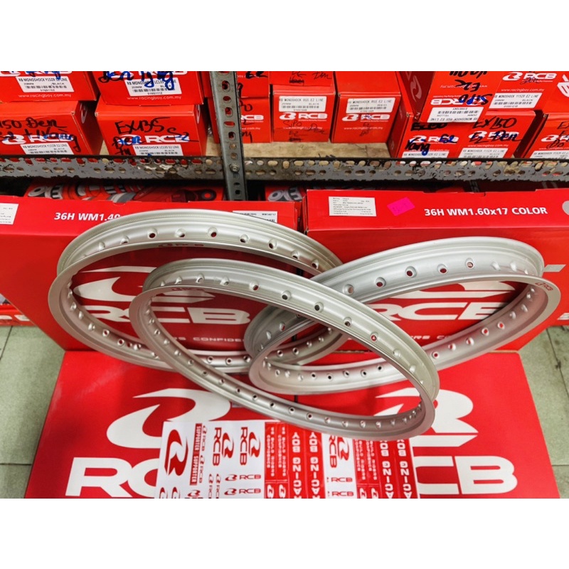 Niềng Nhôm RCB 17in Size 1.2 1.4 1.6 1.85 Chính Hãng RCB &gt;&gt;&gt;&gt;