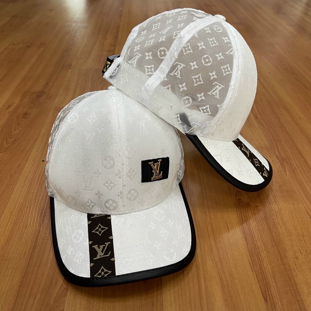 MŨ NÓN NAM NỮ LƯỠI TRAI SNAPBACK LOGO LOUIS VUITTON CÓ VIỀN kẾT CỰC CHẤT