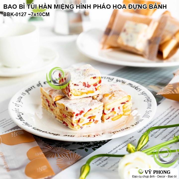 BAO BÌ TÚI HÀN MIỆNG 7x10CM ĐỰNG BÁNH KẸO LỄ TẾT LÀM QUÀ TẶNG CÁC DỊP XUÂN NĂM MỚI BBK-0127