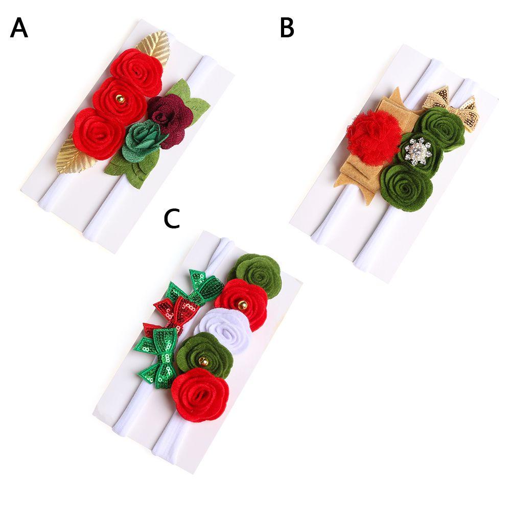 WATTLE Set Băng Đô + Băng Đô Hoa Đáng Yêu Cho Bé
