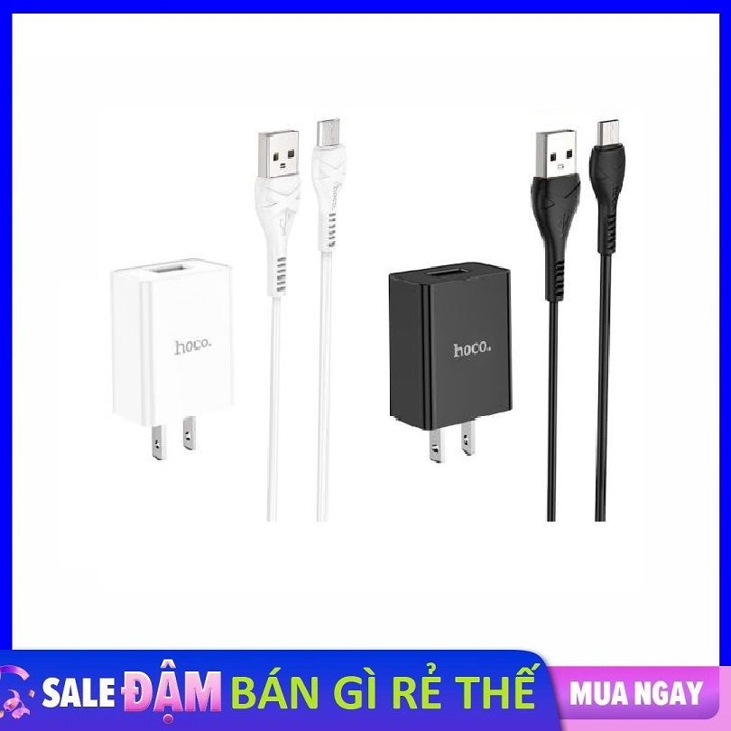 BỘ SẠC NHANH HOCO S2 PLUS MICRO 3.4A - CỦ SẠC CAO CẤP CHẮC CHẮN