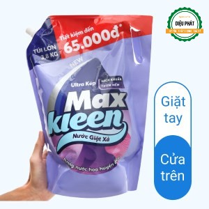 ⚡️ Nước Giặt Xả MaxKleen Hương Nước Hoa Huyền Diệu Túi 3.8kg