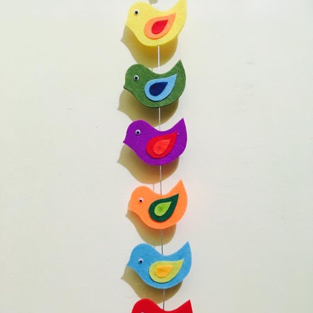 Dây treo trang trí handmade ( hình thật)