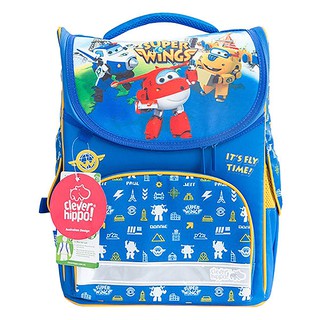 Balô học sinh Cleverhippo BigEarX Superwings Tour the World L/BA1201