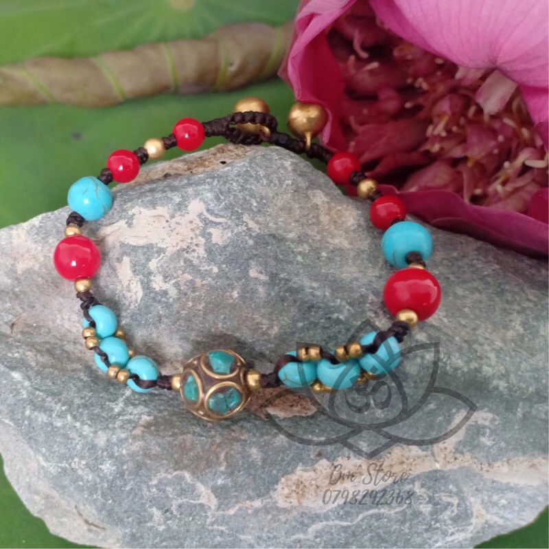 Vòng tay Nepal kiểu dáng vintage phong cách boho