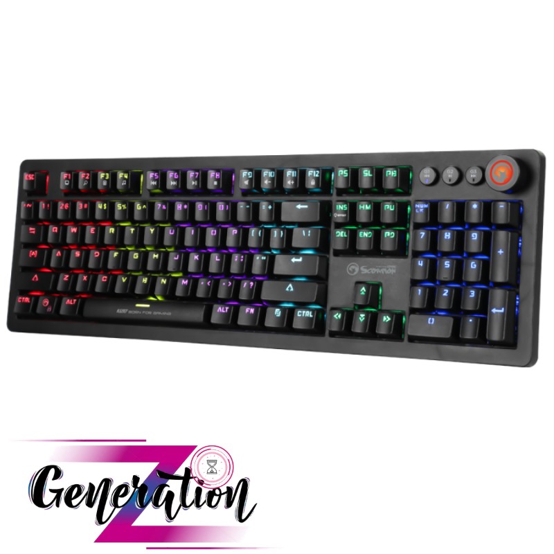 Bàn phím cơ blue switch Marvo KG917 - KEYBOARD MARVO KG917