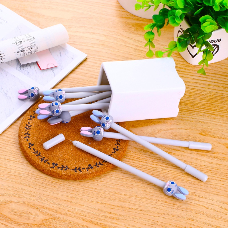 1 Bút Mực Nước Ngòi 0.5mm Hình Thỏ Dễ Thương