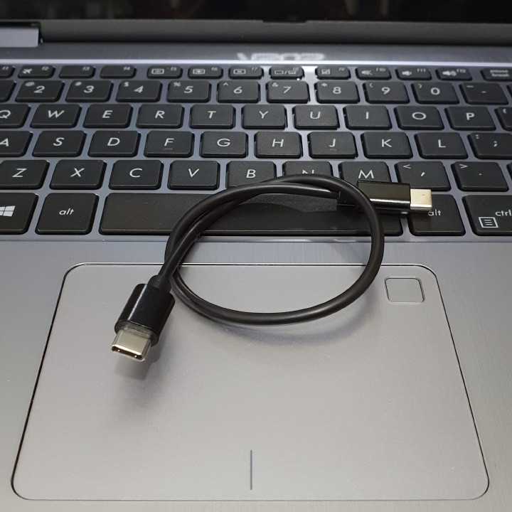 Cáp USB 30cm 2 đầu type-C PK34