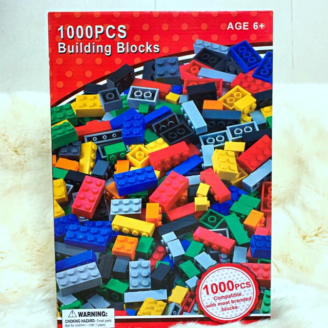 Bộ Lego Xếp Hình 1000 Mảnh_ Nhựa ABS Cao Cấp