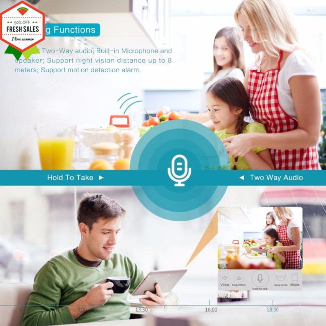 Camera Không Dây 1080 Độ Quay Toàn Cảnh 360 Độ | BigBuy360 - bigbuy360.vn