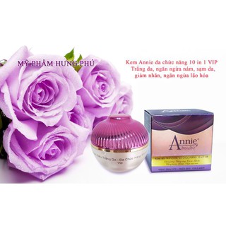 Kem dưỡng trắng da, đa chức năng 10 in 1 VIP Annie saieho