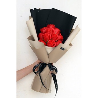Hoa Hồng Sáp Bó 11 bông
