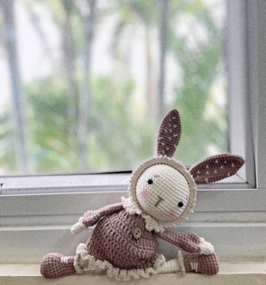 [sẵn hàng]  Mimi - thỏ len handmade