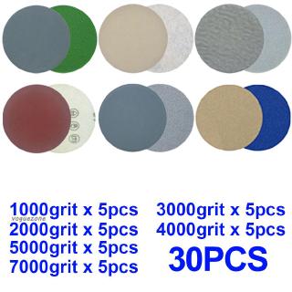 ❀HOT❀Set 30 giấy nhám 1000/ 2000/ 3000/ 4000/ 5000/ 7000 grit