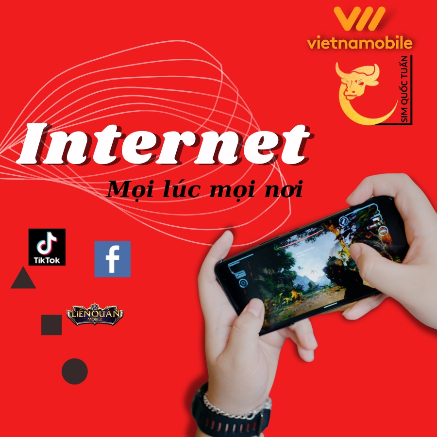 Sim 4G Vietnammobile VNMB 6gb/ngày giá cực rẻ, sim đăng ký 12 tháng max data, nghe gọi miễn phí