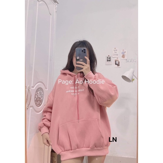 Áo hoodie nỉ cotton MO LN12