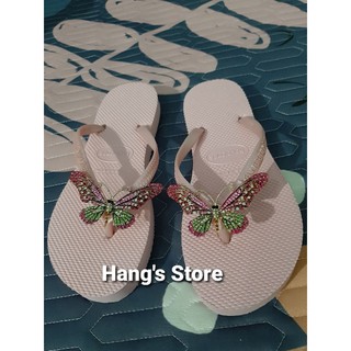 Dép Havaianas VN mix charm bướm
