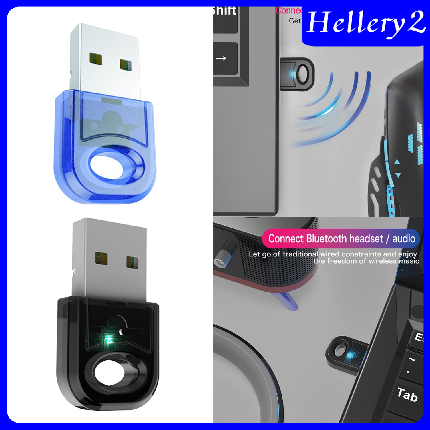 Usb Bluetooth 5.0 Không Dây Helioy2 Cho Windows 7 8 10 Pc Laptop | BigBuy360 - bigbuy360.vn